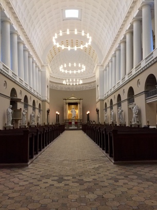 Church of Our Lady - Copenhagen Cathedral; visited during class to study the architecture